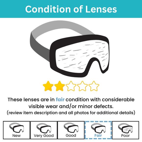 Wildhorn Cristo White/Gray/Yellow Ski / Snowboard Goggles - LENSES FAIR - Picture 2 of 10